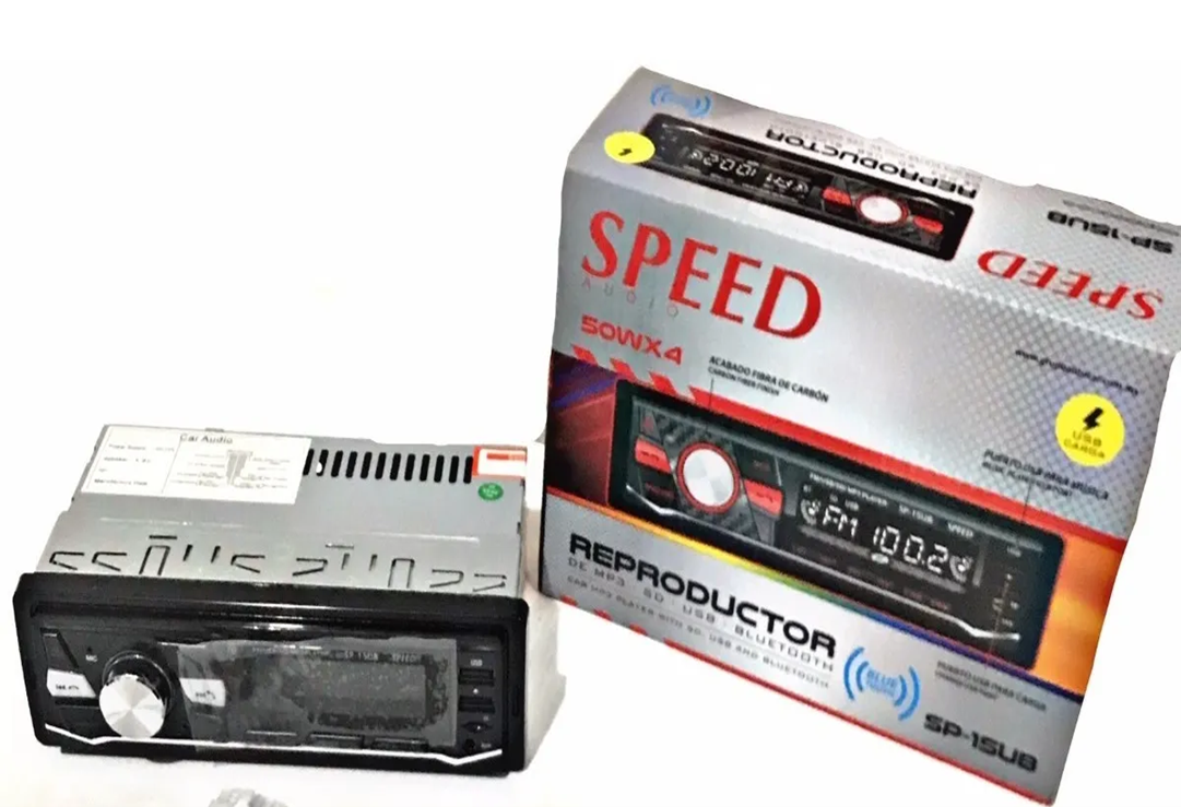 SBM-501 - SBM ESTÉREO 1 DIN MP3 BT USB AUX