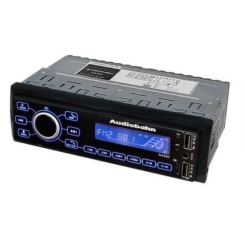 AA950PS - Audiobahn estereo 1 din bluetooth usb aux