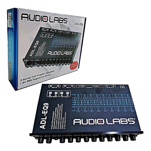 ADL-EQ9 - AUDIOLABS ECUALIZADOR 9 BANDAS