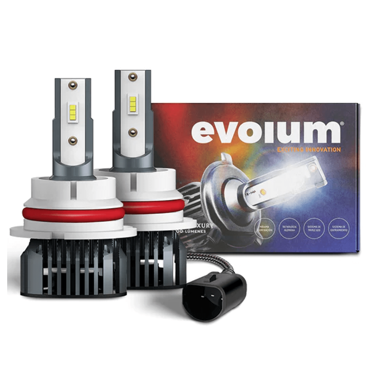 C199007 - EVOLUM LED 9007 LUXURY 14000 LM 6500K CHIP CSP CANBUS
