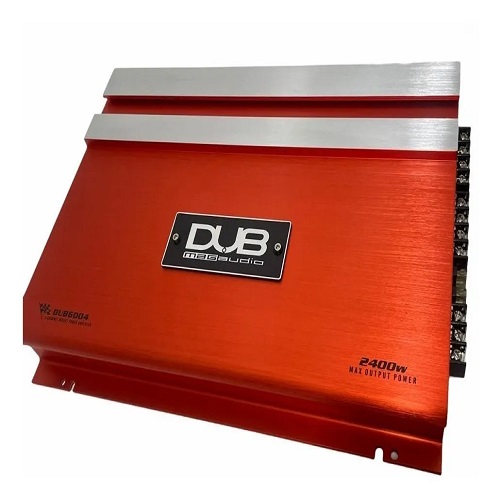 DUB6004 - DUB AMPLIFICADOR 4 CANALES 2400W MAX