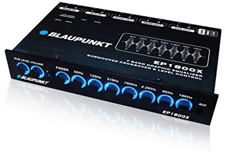 EP1800X - BLAUPUNKT ECUALIZADOR GRAFICO DE 7 BANDAS