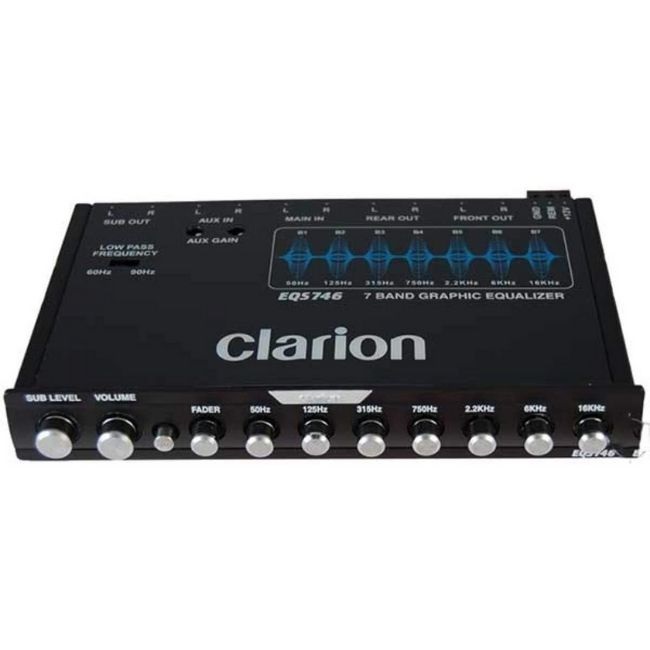 EQS755 - CLARION ECUALIZADOR