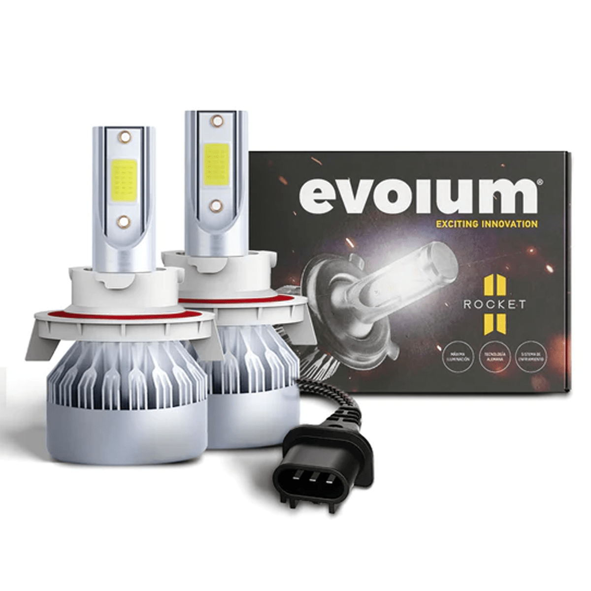 R15202 - EVOLUM LED 5202 ROCKET 8500 LM 6500K CHIP COB CANBUS