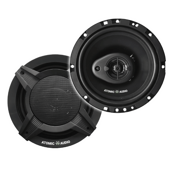IRON4 - ATOMIC BOCINAS 4" 3 VIAS 500W