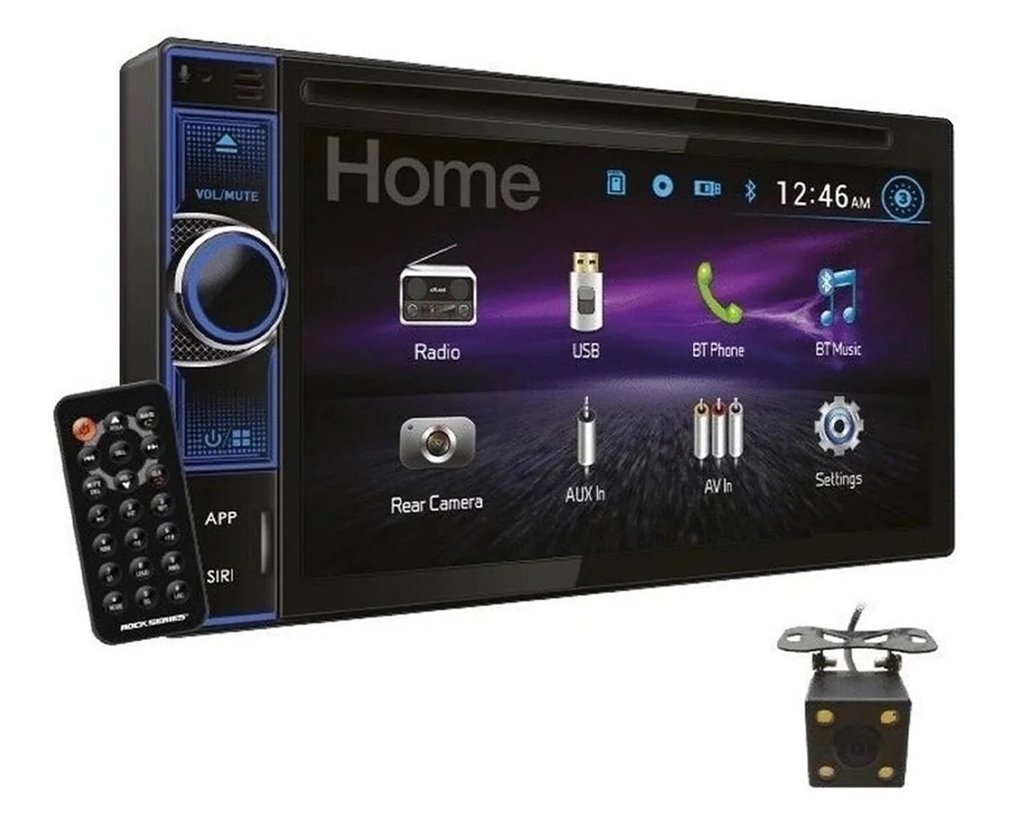 RKS-MP5V2 - ROCK SERIES PANTALLA MIRROR LINK MANDOS + CAMARA