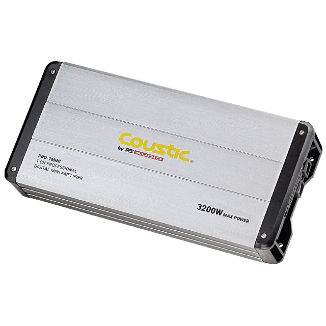 PRO-1MINI - COUSTIC AMP MINI DIGITAL 1600Wx1@1 Ohm 3200W MAX