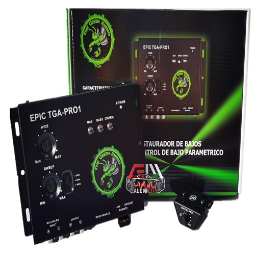 TGA-PRO1NANO - GREEN AUDIO RESTAURADOR DE BAJOS NANO DE 1 PERILLA