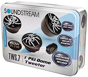 TWS7 - SOUNDSTREAM PAR DE TWEETER DOMO 150W MAX