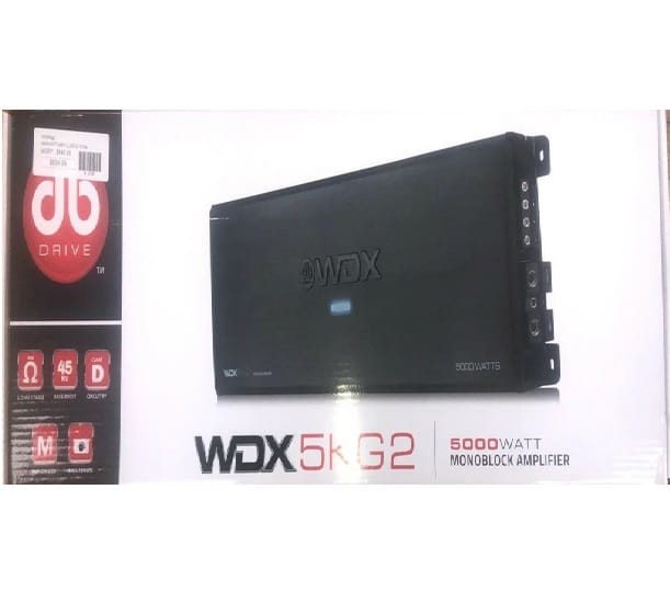 WDX300.4 - DB DRIVE AMPLIFICADOR NANO 4CH 300W X4 RMS