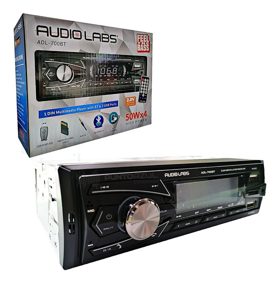 ADL-450D - AUDIOLABS ESTEREO 1 DIN BLUETOOTH USB AUX