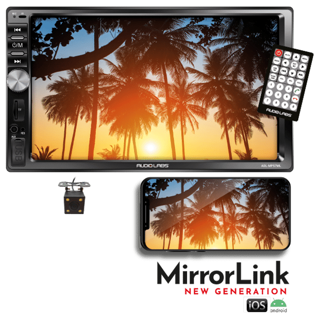 ADL-MP57ML - AUDIOLABS 2 DIN 7 MIRROR LINK BT USB