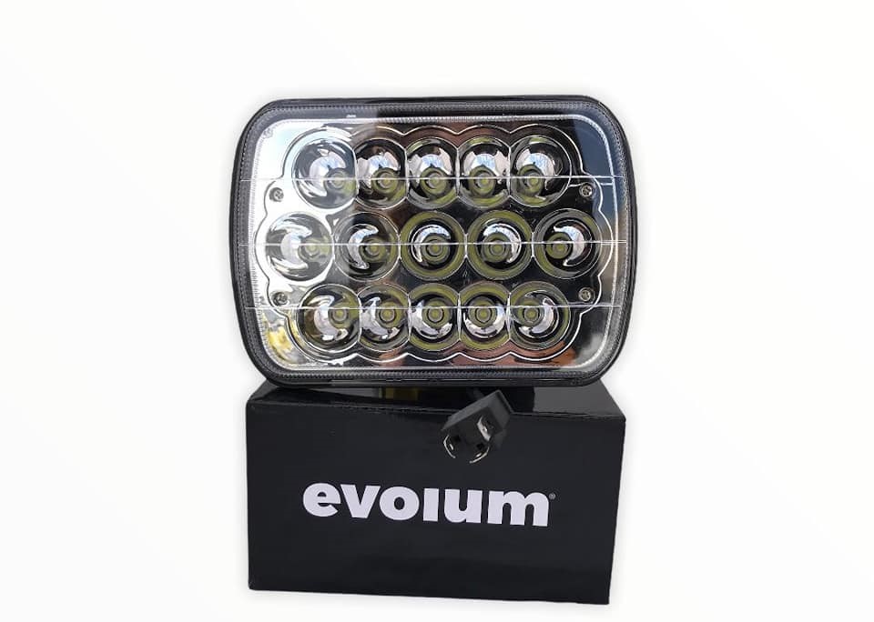 EVO-5016 - EVOLUM FARO RECTANGULAR 7 UNIDAD PRINCIPAL