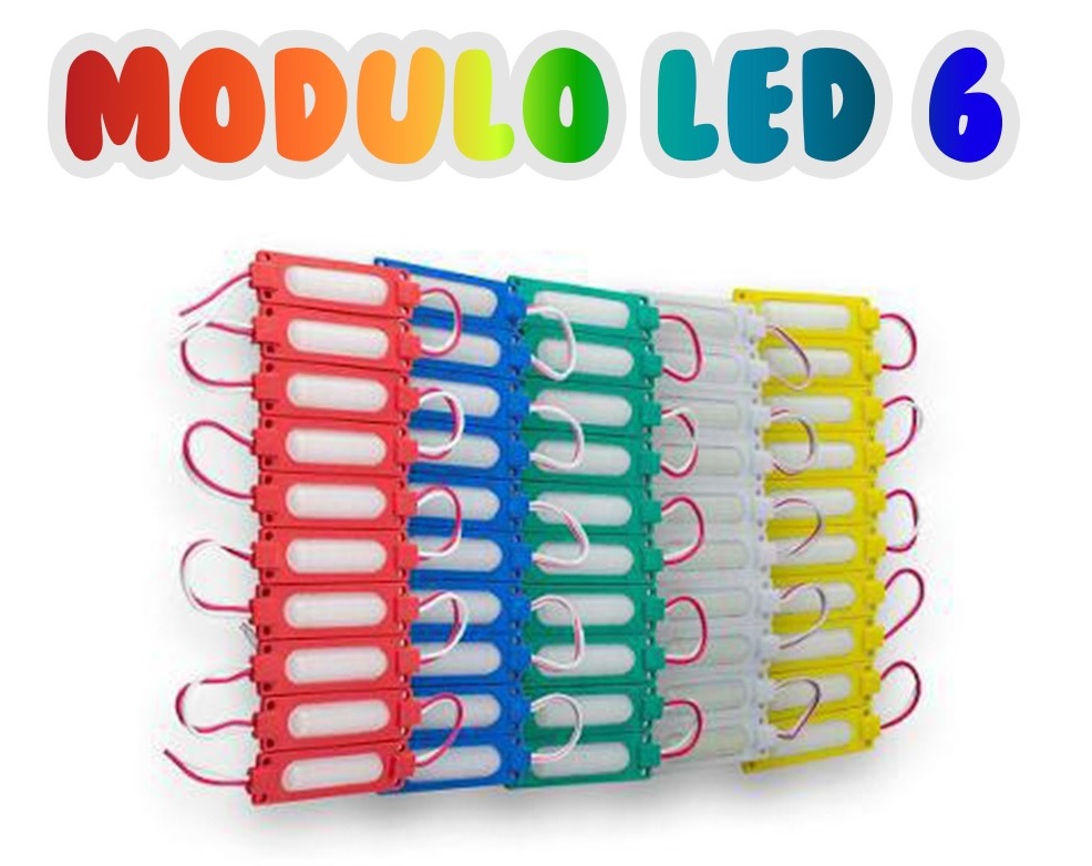 MOD6R - MODULO PLASMA LED ROJ0