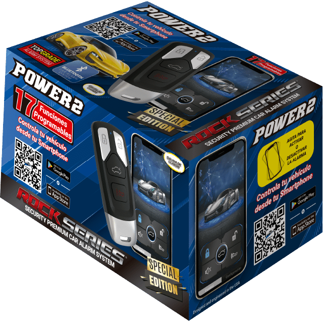 RKS-POWER2 - ROCK SERIES ALARMA 1 VIA BLUETOOTH + PIN SWITCH