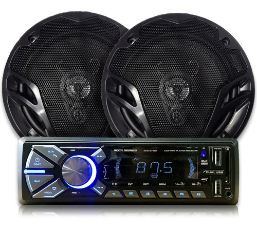 RKS-PK375BT - ROCK SERIES COMBO ESTEREO BT CON BOCINAS 6.5”