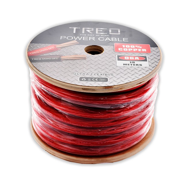 TR-PC420R - TREO ROLLO CABLE CAL. 4 100% COBRE 20 METROS