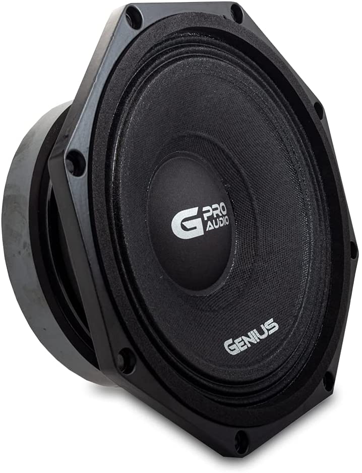 GPRO-M098 - GENIUS MEDIO RANGO 8" 400WMAX 4 OHMS 200W RMS
