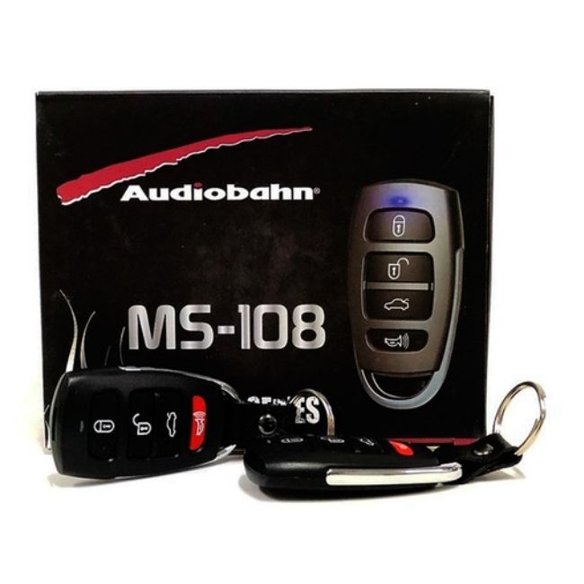 MS-108 - AUDIOBAHN ALARMA PARA AUTO SERIE MS