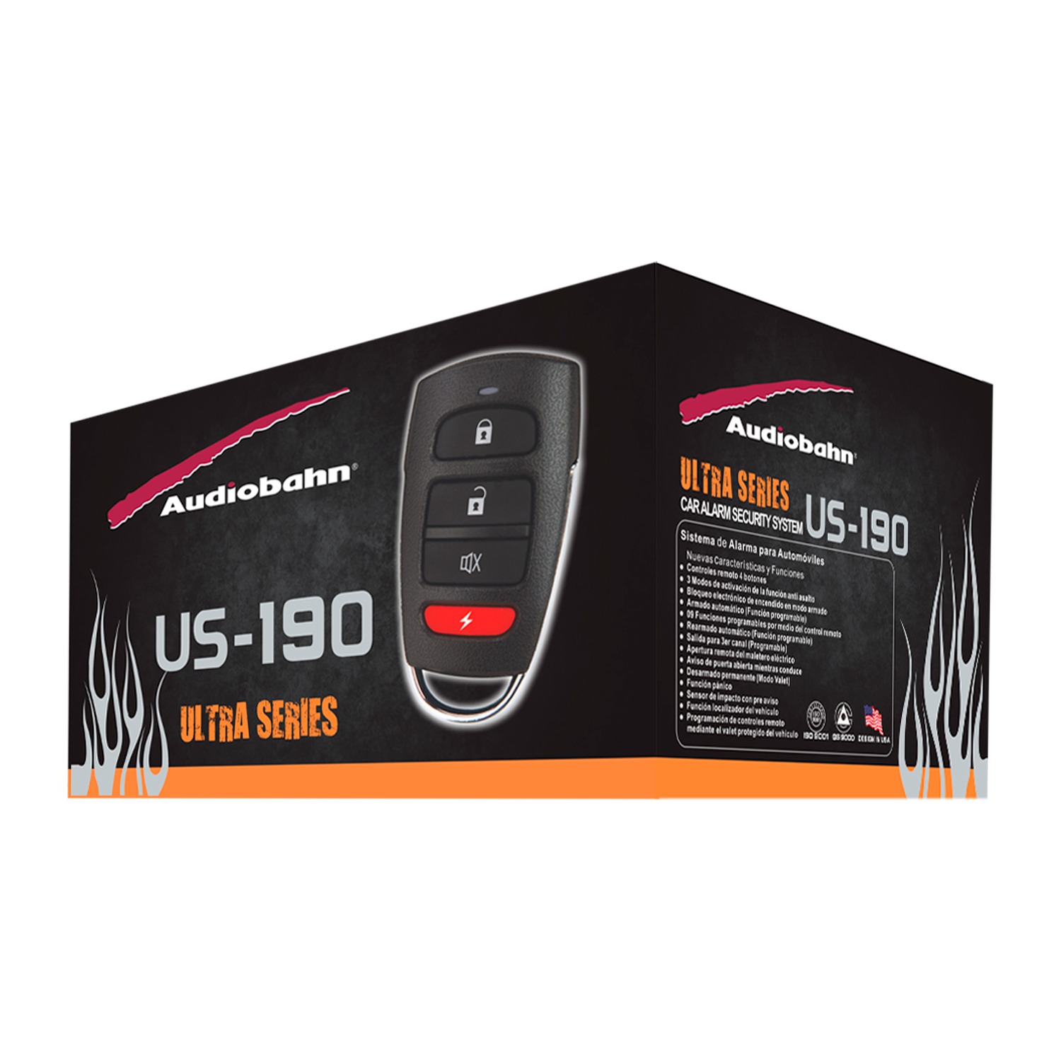 US-190 - ALARMA AUDIOBAHN PARA AUTO ULTRA SERIES