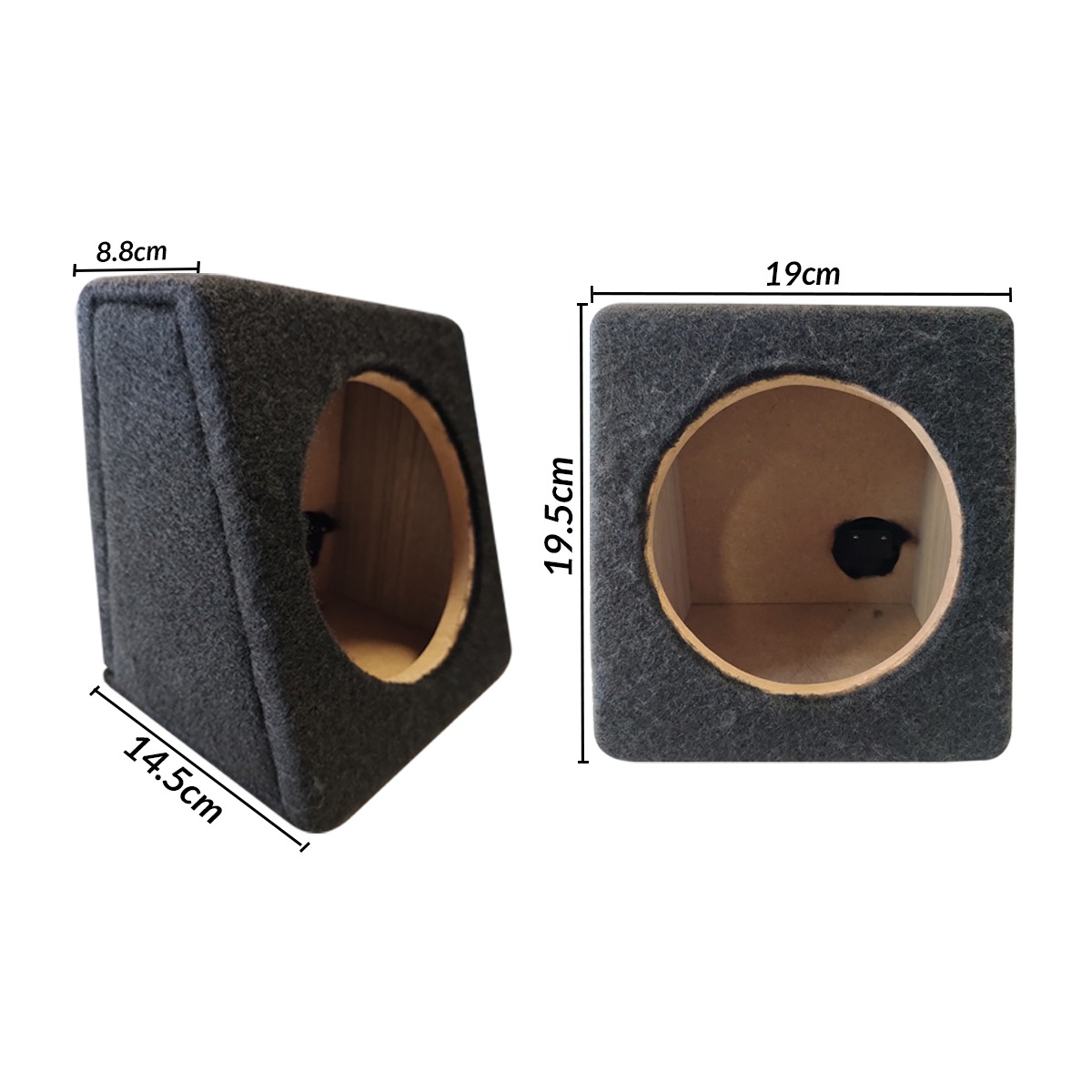 6X5PC - PAR DE CAJAS PARA BOCINAS 6.5"