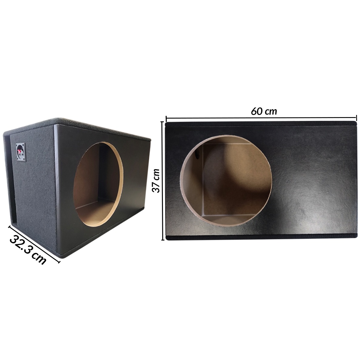 1X12MD - CAJA PARA SUBWOOFER 12" A37-L60-F32