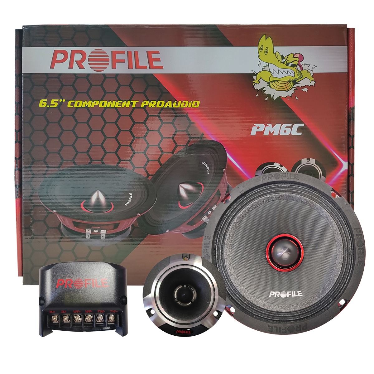PM6C - PROFILE SISTEMA 6.5 OPEN SHOW PRO AUDIO