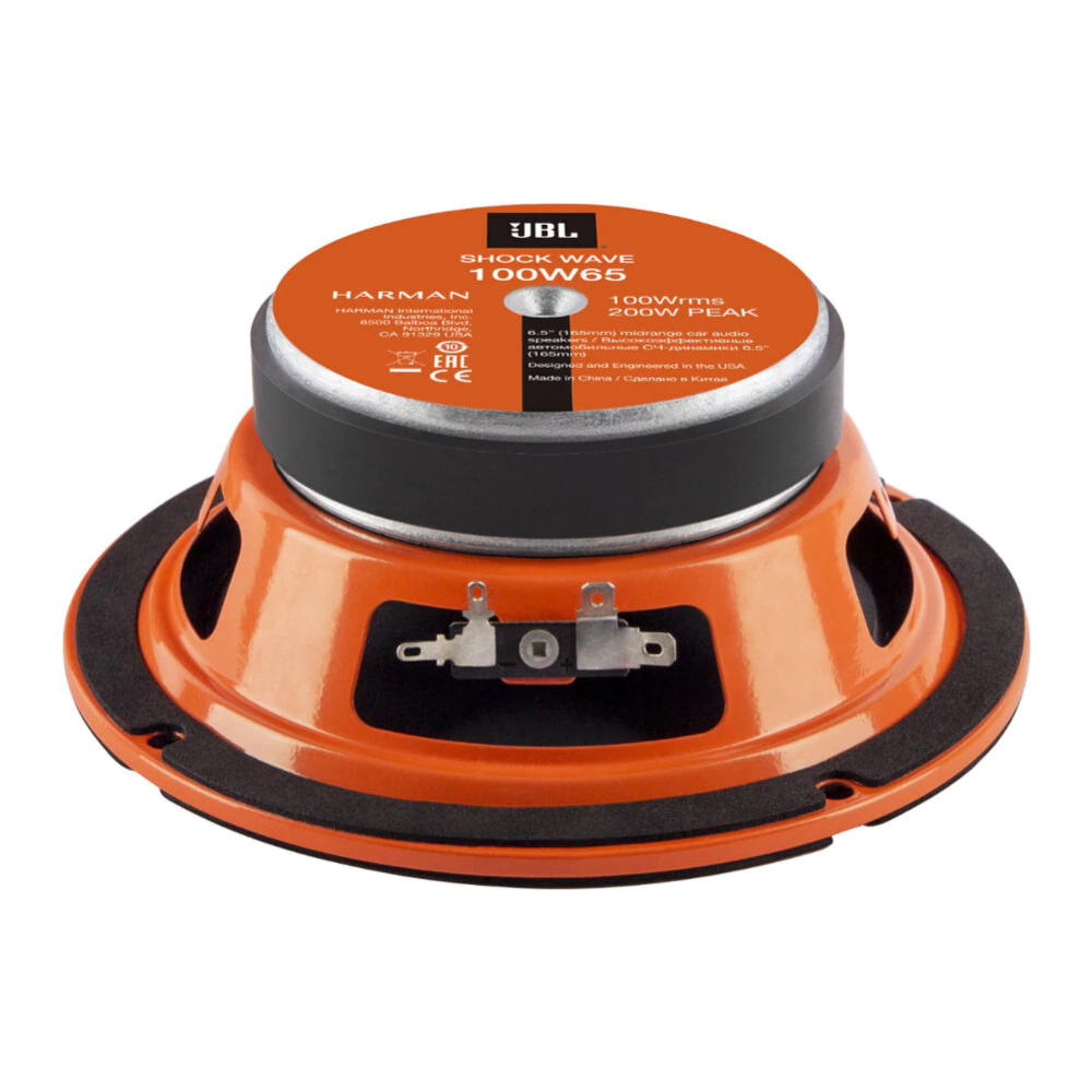 NMR65 - ALPHASONIK PAR MEDIOS RANGOS DE 6.5" BULLET 600W MAX 150W RMS 4 OHMS