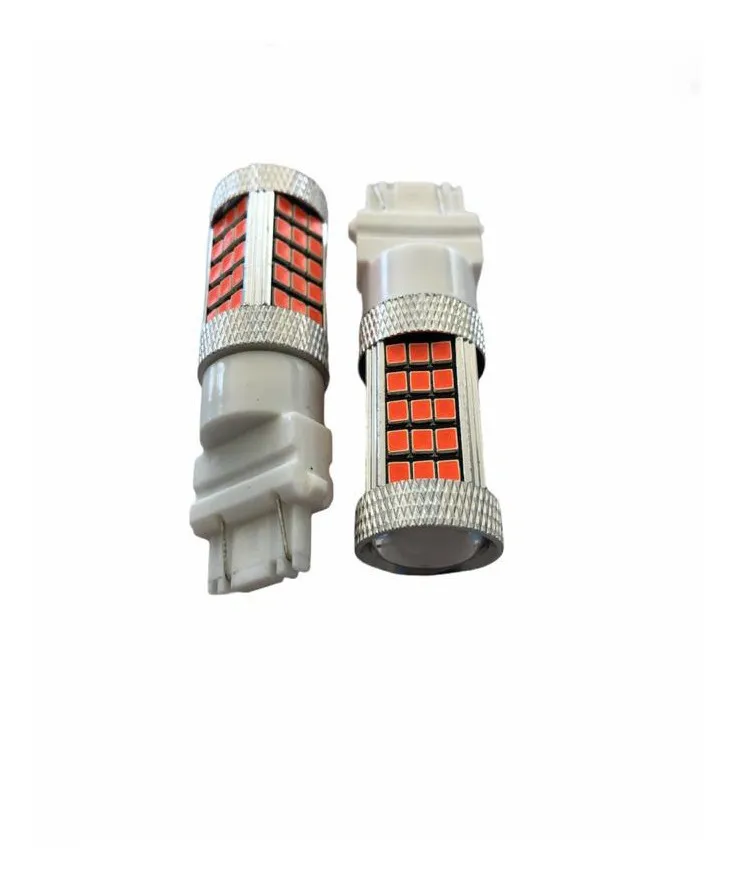 3157-66SMD-2835-R - EVOLUM PAR FOCOS 3157 ROJO 66 LEDS