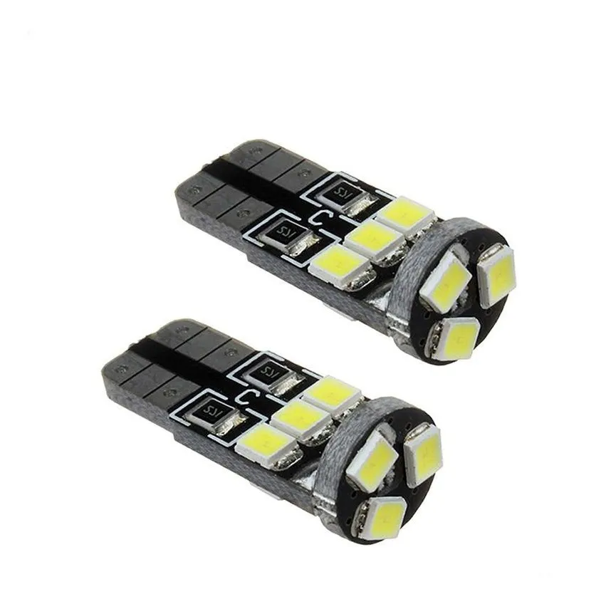 T10-9SMD-2835-W - EVOLUM PAR FOCOS T10 9 LEDS BLANCO