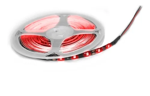 GTL-0013 - TIRA LED AUTOMOTRIZ 12V 17CM ESTROBO ROJO