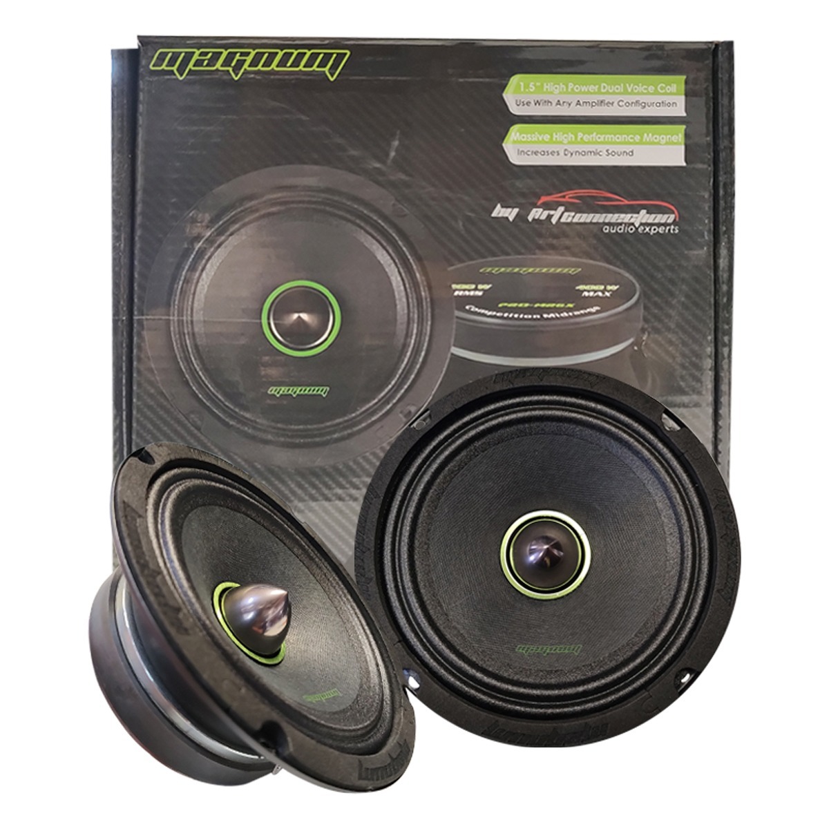 XSM654SL - ORIÓN PAR MEDIOS RANGOS 6.5” BULLET 300W RMS 97.2db