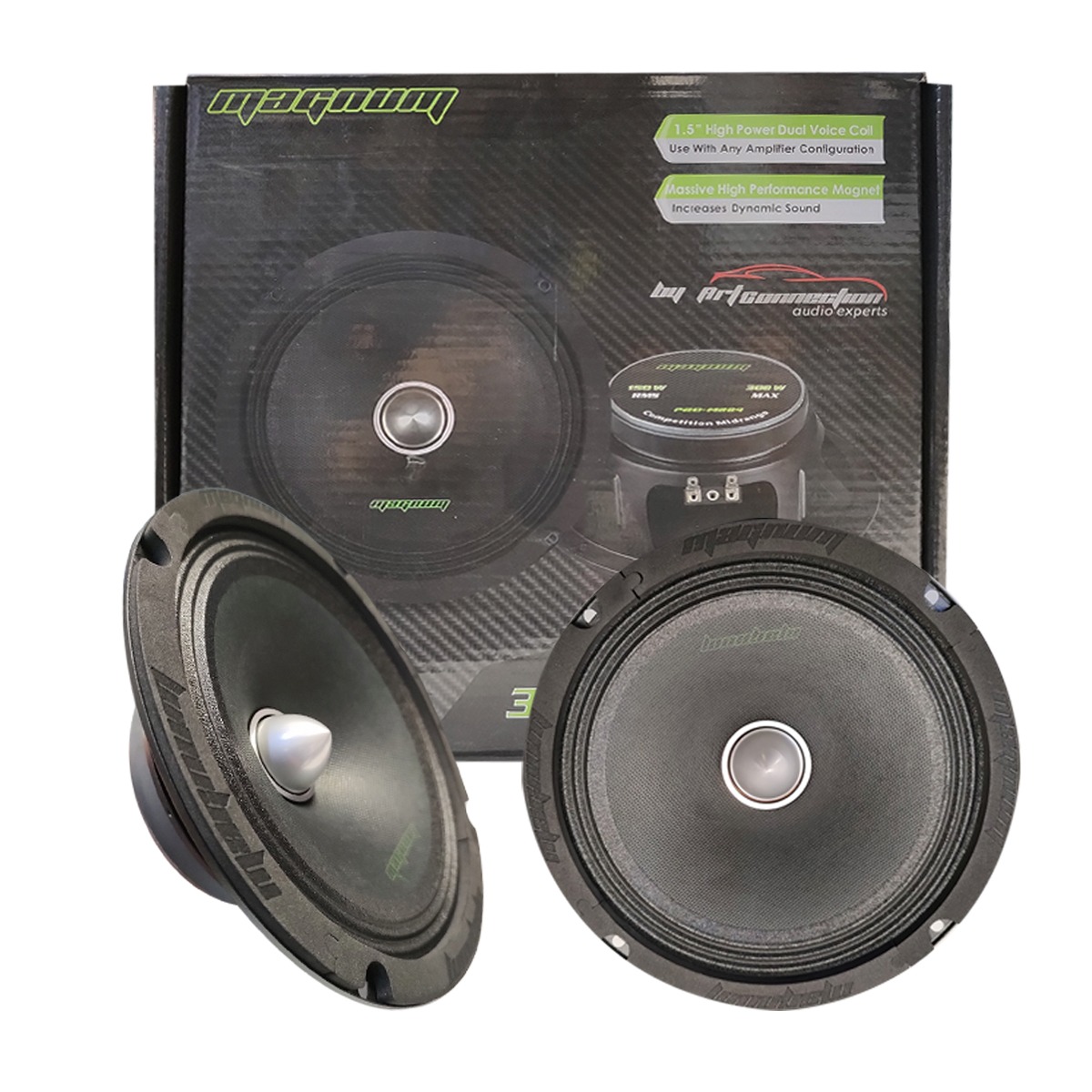 RX-ZWC8A - REXX PAR MEDIOS RANGOS 8" 150W RMS
