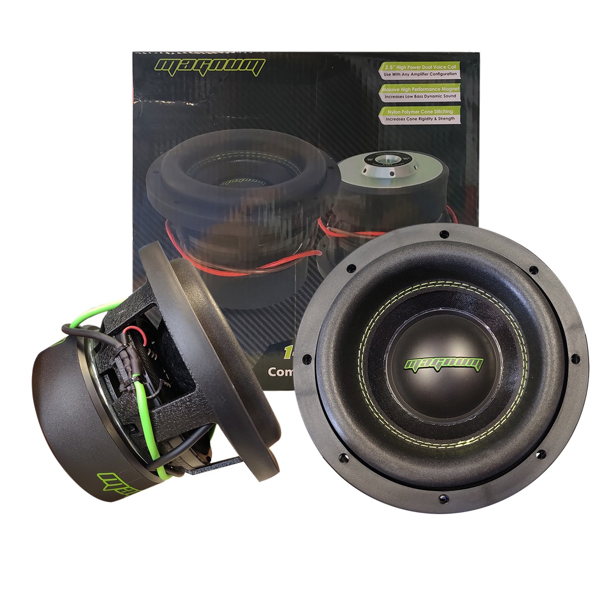 CS84V2 - MAGNUM SUBWOOFER 8" 750W RMS 1500W MAX DUAL 4 OHMS