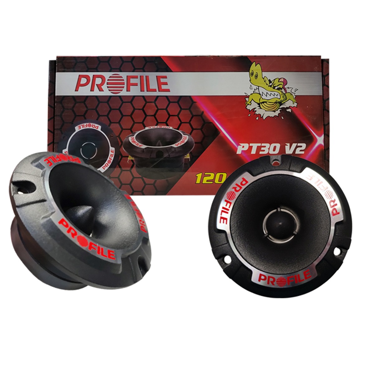 SPTW-28 - SP AUDIO PAR TWEETER BULLET 100W RMS