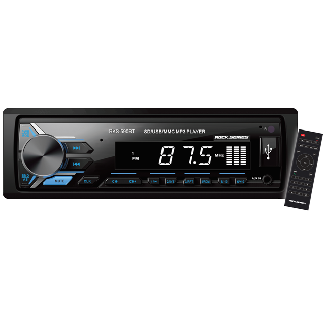 RKS-650D - ROCK SERIES 1 DIN BT MP3 DESMONTABLE