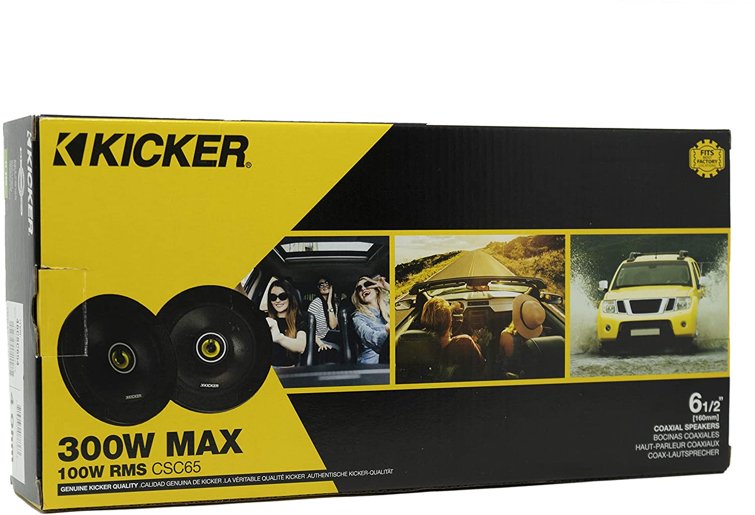 CSC40 - KICKER PAR DE BOCINAS 4"