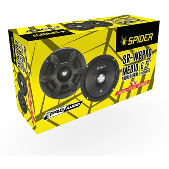 SR-66.6 - SPIDER SET DE MEDIOS 6.5” 2 VÍAS 400W MAX 4 OHMS