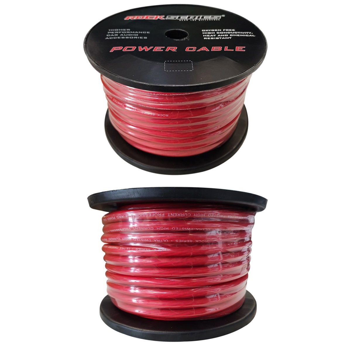 RKS-PC430RED - ROCK SERIES ROLLO CABLE CAL. 4 30 METROS