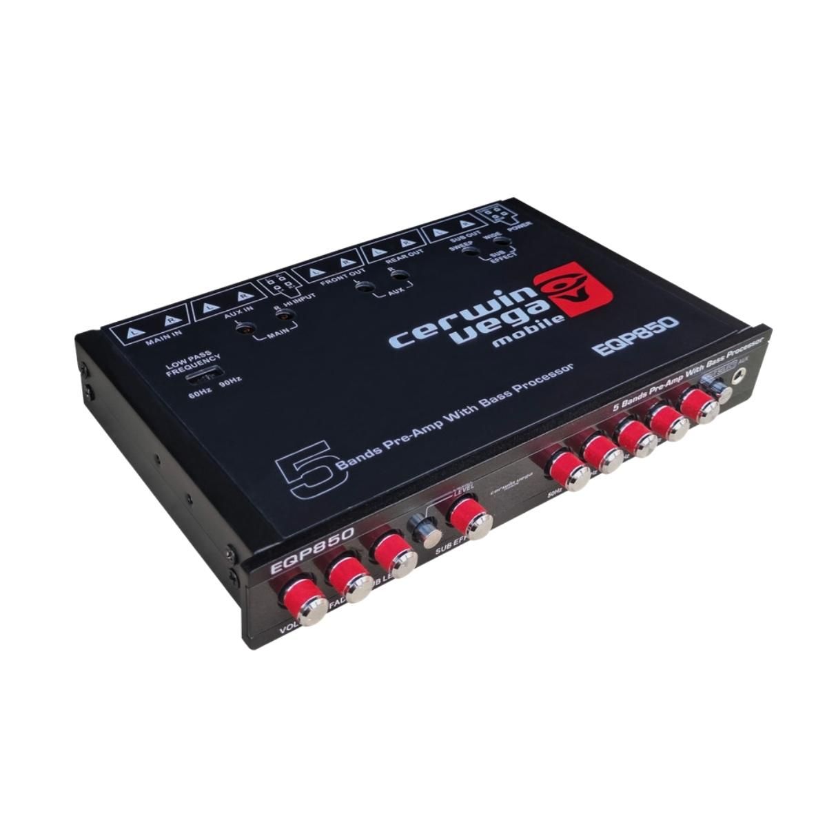 EQP850 - CERWIN VEGA ECUALIZADOR CON EPICENTRO Y HI LOW INTEGRADO
