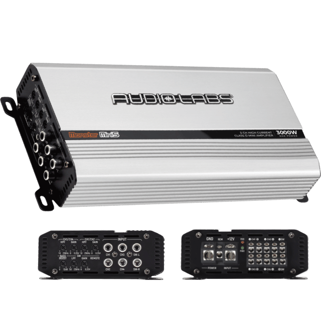 MONSTERMINI5 - AUDIOLABS AMPLIFICADOR MINI 5 CANALES