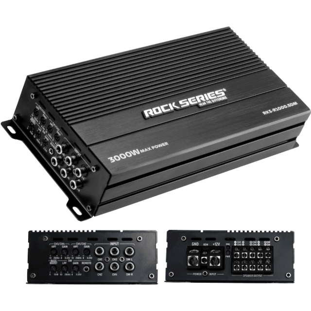 RKS-R1000.5DM - ROCK SERIES AMPLIFICADOR 5 CANALES