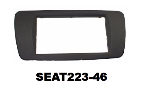 SEAT223-46 - FRENTE SEAT IBIZA 09-17 2 DIN