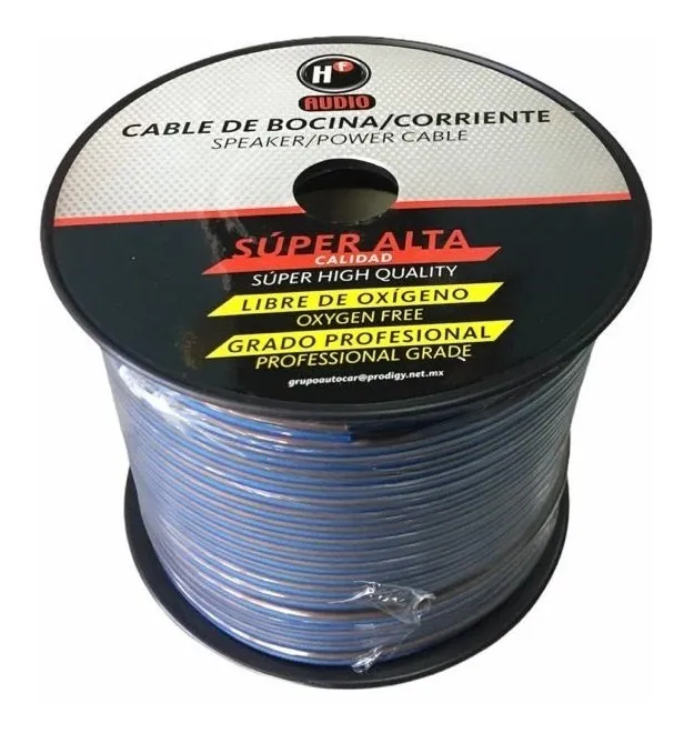 CA-10016PR - CARBON AUDIO ROLLO DE CABLE CALIBRE 16 100 METROS