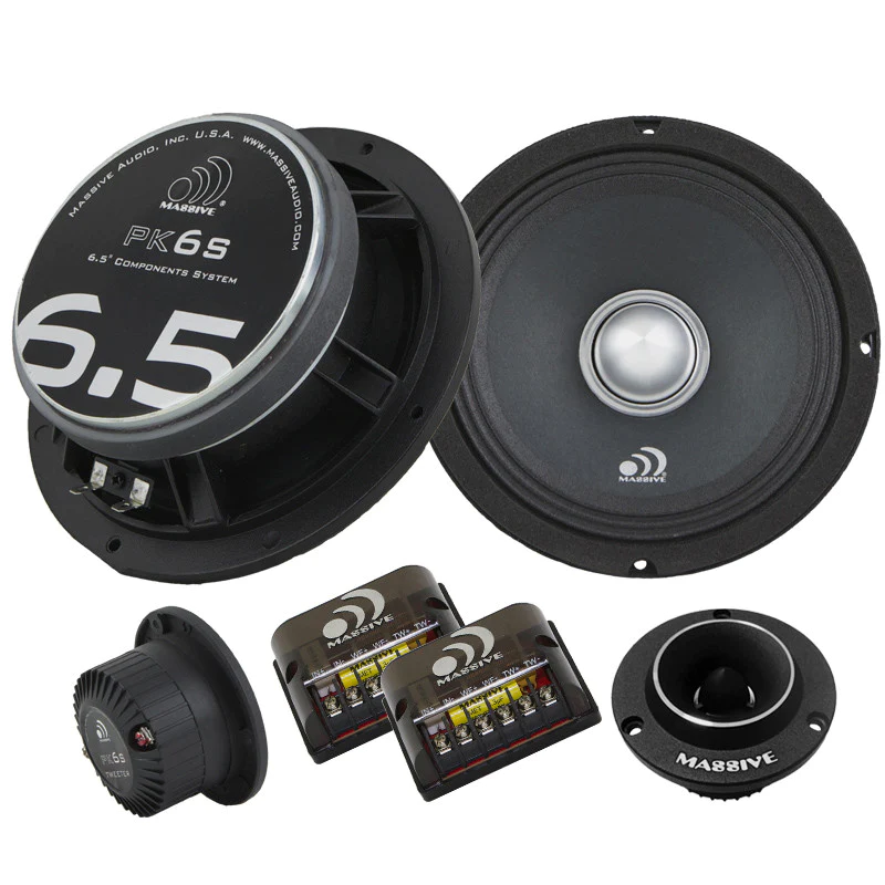 ADL-65.2C - AUDIOLABS SET DE MEDIOS 6.5" 2 VIAS 500W MAX 250W RMS 4 OHMS