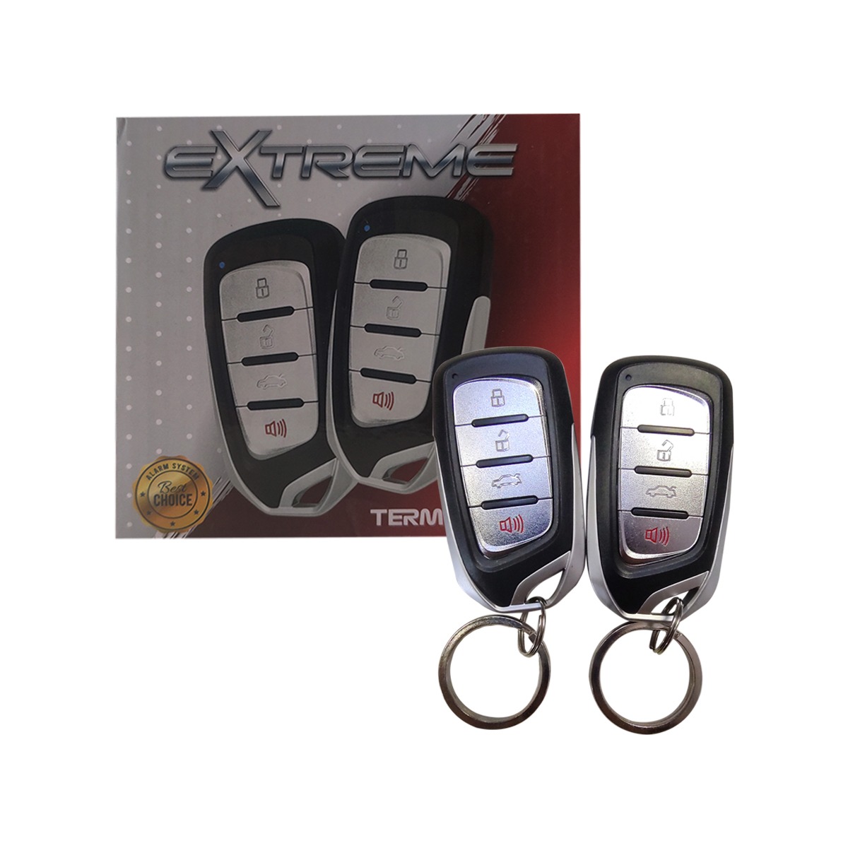 TERMINATOR2 - EXTREME ALARMA PARA AUTO 1 VIA 3 CANALES 17 FUNCIONES