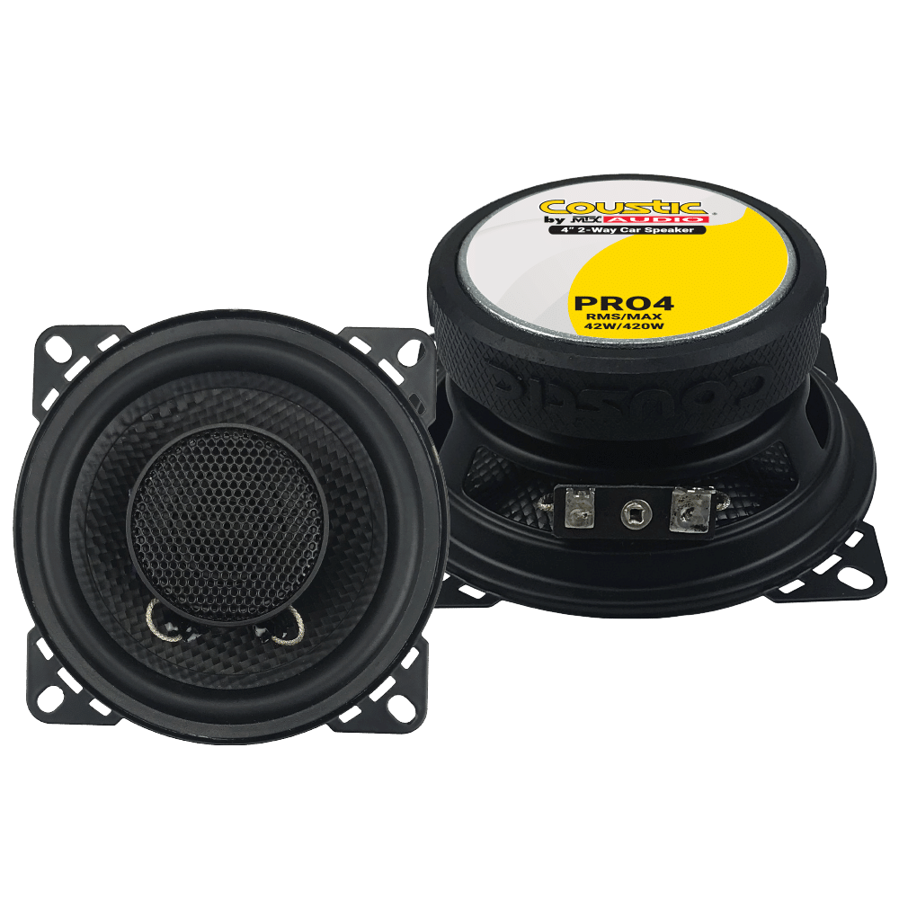 PRO4 - COUSTIC PAR DE BOCINAS 4" 2 VIAS 420W MAX