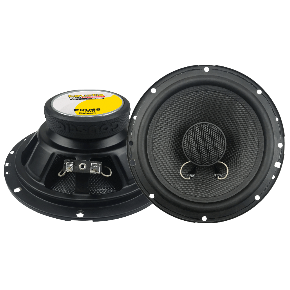 PRO65 - COUSTIC PAR DE BOCINAS 6.5" 3 VIAS 650W MAX 4 OHMS