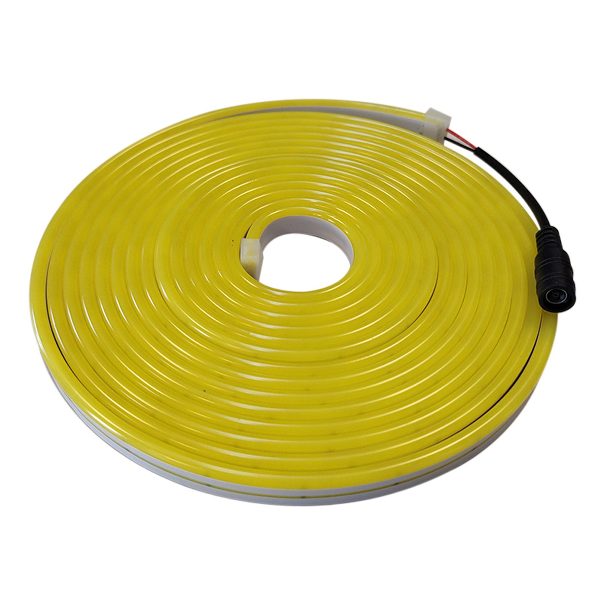T2835Y - TIRA NEON FLEXIBLE 5 METROS AMARILLO