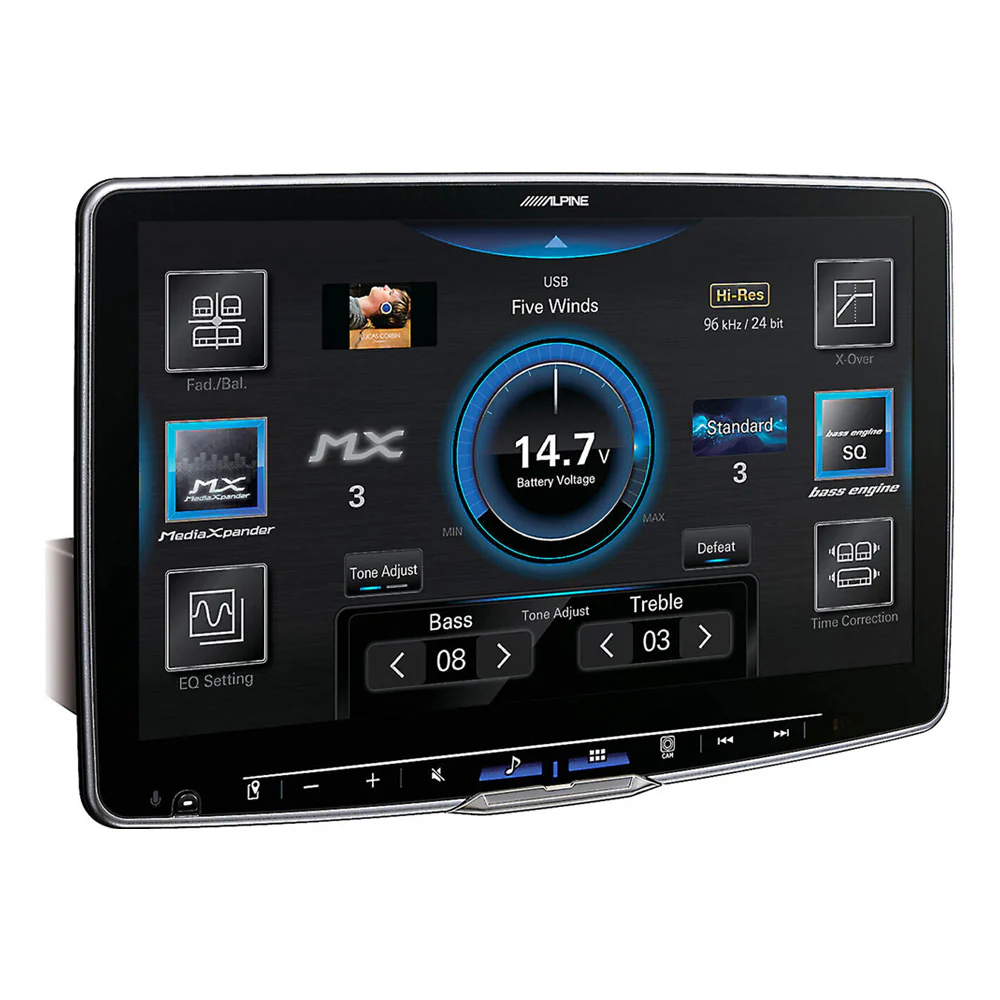 ILX-F511 - ALPINE 1 DIN BT USB CARPLAY ANDROID
